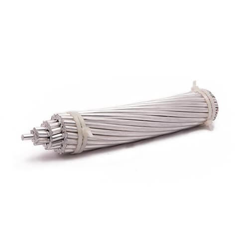 A white cable on a white background.