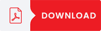 A red download button 